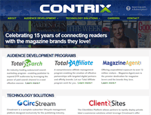Tablet Screenshot of contrix.com